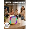 Taşınabilir Karaoke Mikrofon Seti Bluetooth Hoparlörlü Yeni Nesil