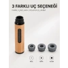 Taşınabilir Küllük İnce Orta Kalın 3 Farklı Uçlu Mini Küllük