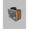 Taşınabilir Nostalji Radyo Bluetooth Usb Aux Girişli