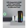 Taşınabilir Şarjlı Hoparlör Usb, Sd Kart, Aux Girişli