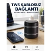 Taşınabilir Silindir Tasarım Bluetooth 5.0 Hoparlör Yüksek Bas Performanslı Yeni Nesil