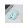 Tavşan Figürlü Kablosuz Mouse Pil Dahil Etiket Hediyeli Mavi