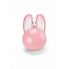 Tavşan Figürlü Kablosuz Mouse Pil Dahil Etiket Hediyeli Pembe