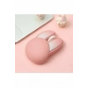 Tavşan Figürlü Kablosuz Mouse Pil Dahil Etiket Hediyeli Pembe
