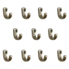 Tekli Bijuteri, Dekor Askısı - Nikel, 100 Adet, 10x18x22 Mm