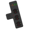 Termal Akım Korumalı 3 Adet Soket,3 Adet USB ve 1 Adet Type-C Girişli 20w Priz Model 3397 (5263)