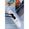Termal Akım Korumalı 4’lü Priz 4x Usb 2x Type-c Çıkışlı Grup Priz Çoğaltıcı (3500w)