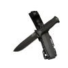 Tiger Tactical Htm 1041 A Siyah Outdoor / Survival Bıçak 27cm - Kauçuk Sap, Kılıflı, Kutulu