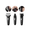 Tıraş Makinesi 3 Başlıklı T Başlıklı Hassas Ciltlere Özel Saç Sakal Vücut Kulak Ve Burun