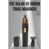 Tıraş Makinesi Kulak Burun Ve Yüz Temizleyici Şarjlı Mini