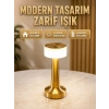 Touch Gece Lambası – Dokunmatik Kontrol, Kablosuz Kullanım, Metal Gövde Yeni Nesil
