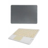 Touchpad Uyumlu Bluetooth Klavye Slim Kablosuz Wifi Q Klavye
