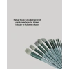 Toz Ve Krem Ürünler İçin Güçlü Tutucu Yumuşak Kıllı Makyaj Fırça Takımı 13 Parça