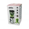 TURBO DOĞRAYICI BLENDER BUZ KIRICI 6LI BIÇAK=PASLANMAZ ÇELİK - 1.5LT CAM HAZNE 2 KADEME HIZ 400W 18000 DEVİR/DK HAZNE=1.6LT SHB-7520 (5263)