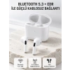 Tws Kablosuz Bluetooth Kulaklık 3 Saat Müzik 4 Saat Konuşma Şarj Kutulu