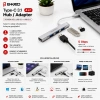 TYPE-C 3.1 GİRİŞ 4IN1 USB ÇOĞALTICI 4 ANAHTARLI PORT - HI-SPEED USB 3.0 - USB 2.0 HUB ADAPTÖR EKD-TP50 (5263)