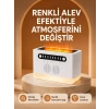 Type-c Şarjlı Kablosuz Hoparlör Beyaz Gürültü Ve Atmosfer Işığı