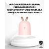 Ultrasonik Hava Nemlendirici 200 Ml Aroma Difüzör Led Işıklı Sessiz