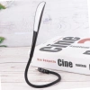 USB Girişli 14 Ledli 3 Kademeli Dokunmatik Masa/Kitap Okuma Lambası Ledi Siyah (5263)