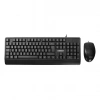 USB KABLOLU KLAVYE - MOUSE SET Q KLAVYE 3D - 1200DPI MOUSE (5263)