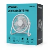 USB ŞARJLI - PVC GÖVDE 14.5X14.1CM MASA ÜSTÜ FAN - VANTİLATÖR EFN-505 (5263)