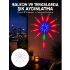Uygulama Destekli Rgb Led Havai Fişek Duvar Aydınlatması Yeni Nesil