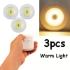 Uzaktan Kumandalı Yapışkanlı 3'lü Led Spot Lamba (5263)