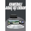 Video Ve Fotoğraf Kaydedici Sürüş Kamerası Ön Ve Arka Çift Kameralı