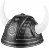 Viking Başlığı Asteriks Başlığı Gümüş Renk (5263)