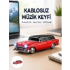 Vintage Tasarımlı Led Işıklı Bluetooth Hoparlör 10w