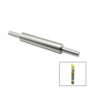 VOCEN ROLLİNG PİN ÇELİK METAL MERDANE - HAMUR RULOSU MERDANE: 25CM - SAP: 2X9CM =T.UZUNLUK:43CM (5263)