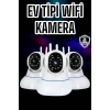 Wifi Kamerası Çift Yönlü Bebek Güvenlik Kamerası Gece Görüşlü