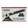 Wison WS-503 100MW 3.7V 3200 mAh Desen Başlıklı Şarjlı Yeşil Lazer Pointer (5263)