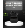 Yapay Zeka Destekli Bluetooth Kulaklık Anlık Çeviri Ve Gürültü Engelleme