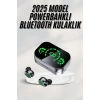 Yeni Nesil Bluetooth Kulaklık Çağrı Cevaplayabilen Dijital Göstergeli Powerbankli