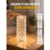 Yeni Nesil Modern Kristal Masa Ve Gece Lambası Dokunmatik Renk Değiştirebilen