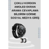 Yeni Nesil Sesli Görüşme Akıllı Saat Ve Powerbank Çoklu Şarj Girişli Bluetooth Kulaklık Nabız Ölçer