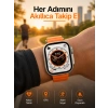 Yeni Nesil Ultra Akıllı Saat Adımsayar Uyku Takibi Nabız Sensörü Yeni Nesil