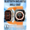 Yeni Nesil Ultra Akıllı Saat Titreşimli, Uyku & Sağlık Takibi, Çift Kordon