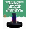 Yüksek Ses Güçlü Kablosuz Hoparlör  Karaoke Mikrofonlu