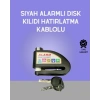 Yüksek Sesli 110db Çelik Disk Kilidi Su Geçirmez