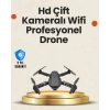 Yükseklik Sabitlemeli Katlanabilir Drone 1080p 4k Kamera Seçenekli