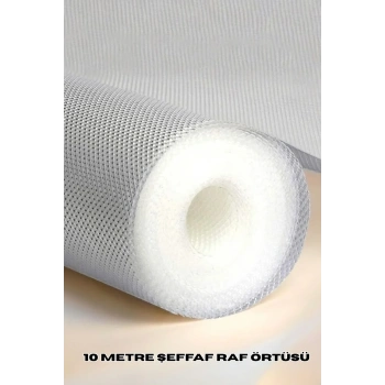 10 Metre Toz Korumalı Kaydırmaz Şeffaf Çekmece Organizeri