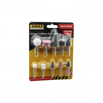 10  PCS KALIPCI TAŞLAMA SETİ TEMİZLEME - PARLATMA - ÇAPAK ALMA - PAS SIYIRMA (5263)
