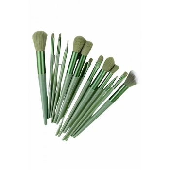 13 Parça Makyaj Fırça Seti Far Fırçası Allık Fırçası Yumuşak Uçlu