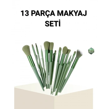 13’lü Profesyonel Makyaj Fırça Seti – Yumuşak Sen Kıllı, Tüm Cilt Tiplerine Uygun
