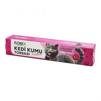 140 ADET KEDİ - EVCİL HAYVAN  KUMU TORBASI PRATİK PUDRA KOKULU  BÜZGÜLÜ - EXTRA GÜÇLÜ 82X50CM (5263)