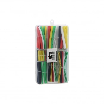 140PCS MAKARON KABLO TAMİR SETİ ISIYLA BÜZÜŞMELİ DARALAN HORTUM (5263)