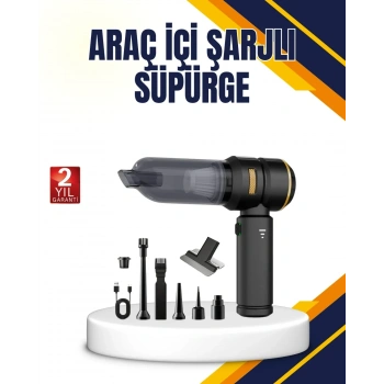15000 Pa Emiş Gücü Ve Hava Üfleme Özellikli Şarjlı Süpürge