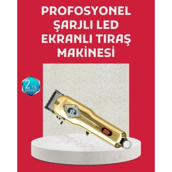 1800 Mah Bataryalı Uzun Kullanım Süreli Şarjlı Tıraş Makinesi